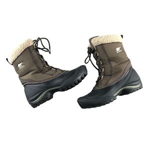 Sorel Cumberland Snow Boots Womens Insulated Lined Lace Up Boots Size7.5
